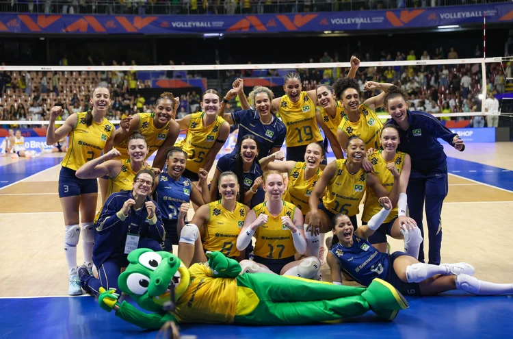 VNL 2026: veja o calendário de jogos do Brasil no vôlei feminino