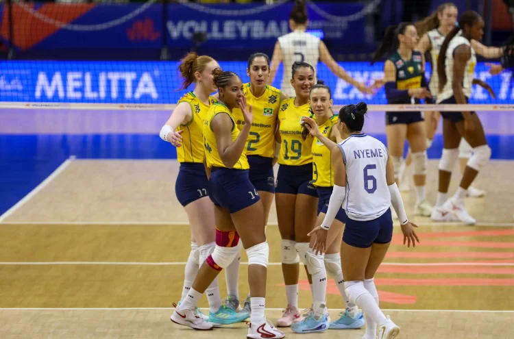 VNL 2026: veja quando serão os próximos jogos do Brasil no vôlei feminino