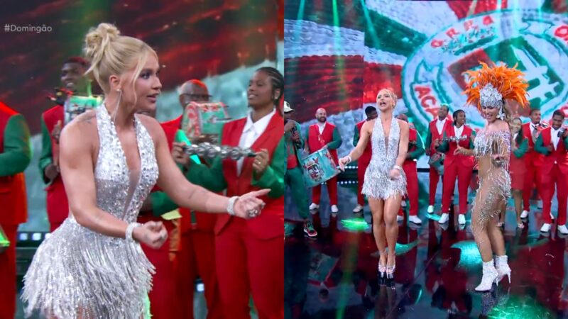Web reage após Virginia chamar Lívia Andrade para sambar no Domingão: ‘Humilhar ela…’