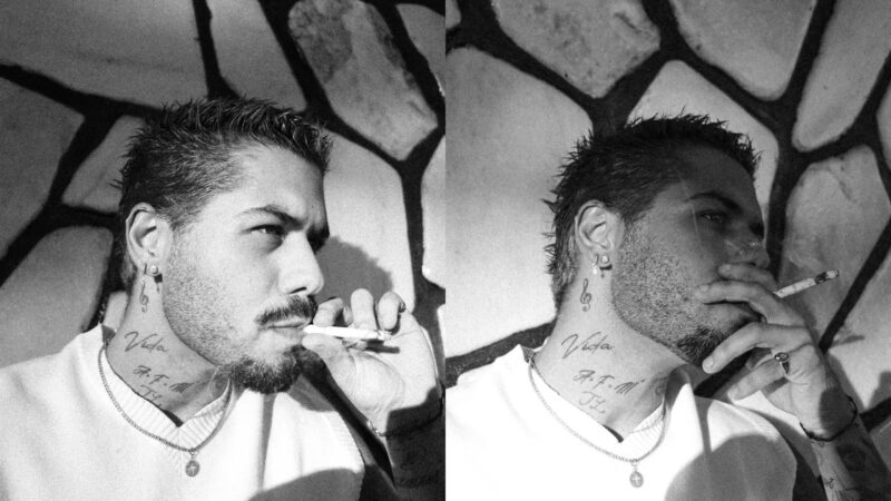 Zé Felipe divide opiniões ao posar com cigarro em novo ensaio: ‘Estragou’