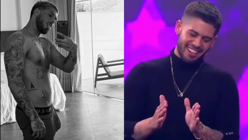 Zé Felipe espantou apresentadora com revelação sobre o ‘membro’: ‘Não é muito grande, é…’