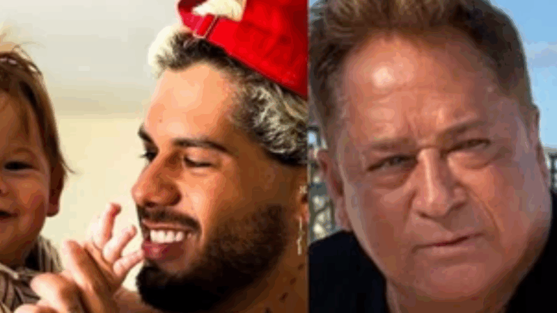 Zé Felipe se pronuncia após Leonardo colocar bebida na boca do neto