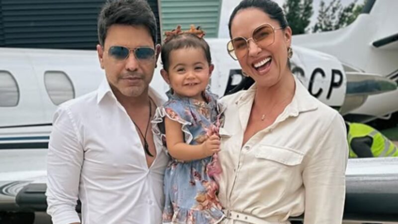 Zezé Di Camargo quebra regra de Graciele com a filha e gera polêmica: ‘Frescura’